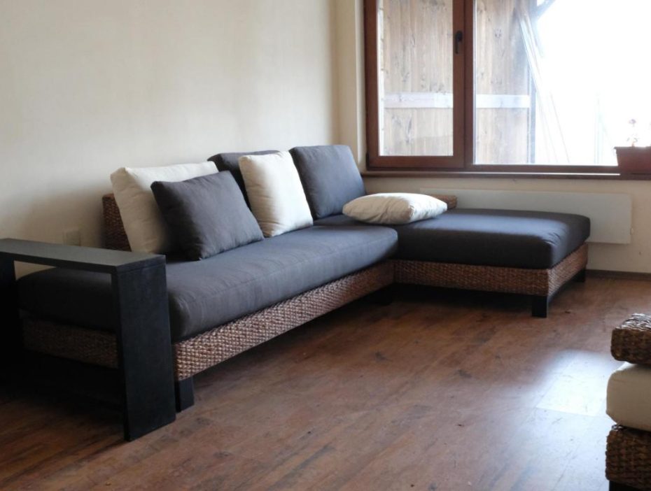living room in apartment near ski lift in Bansko
