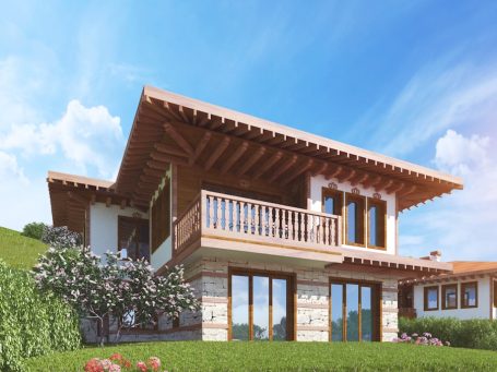 Визуализация на къщата в комплекса Vehid Eco Village, Свети Влас - имот за продажба Id 182