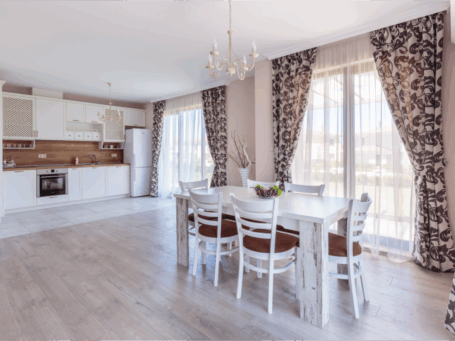 Столовая  дома в комплексе Victoria Lakes, Бургас Id 242 