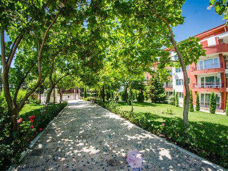 Зелена зона на комплекса край морето Green Fort - Слънчев бряг Id 263 