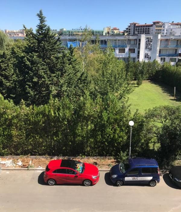 Изглед от прозореца на студио за продажба в жилищна сграда Слънчев бряг Id 258 