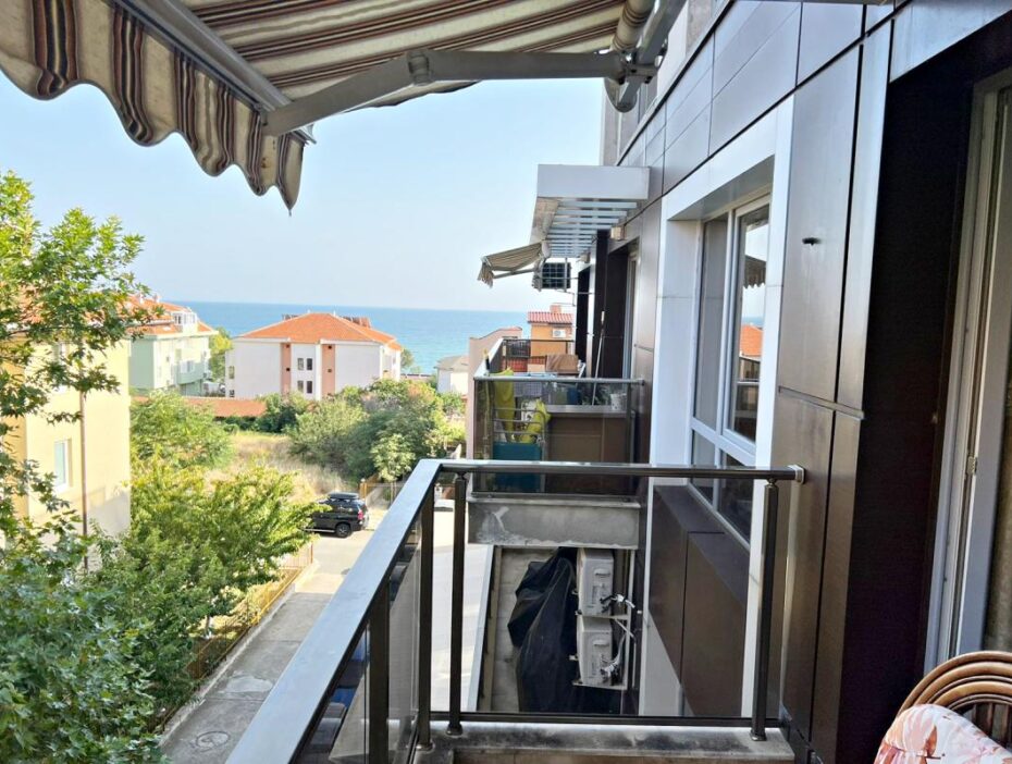 Апартамент с боковым видом на море в комплексе Villa Aristo, Святой Влас