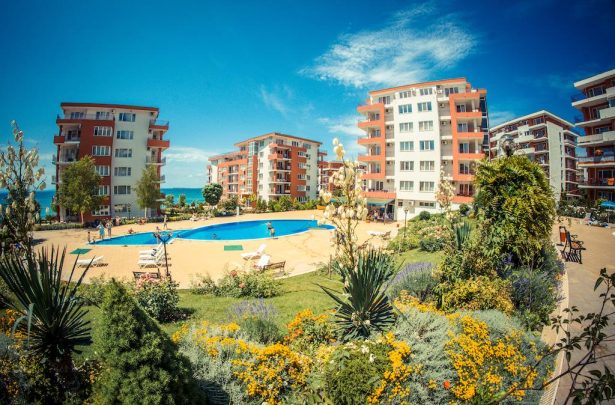 ID 591 Трехкомнатный апартамент в большом комплексе в Святом Власе - Marina View Fort Beach