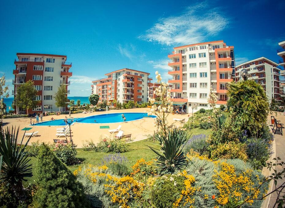 ID 591 Трехкомнатный апартамент в большом комплексе в Святом Власе - Marina View Fort Beach