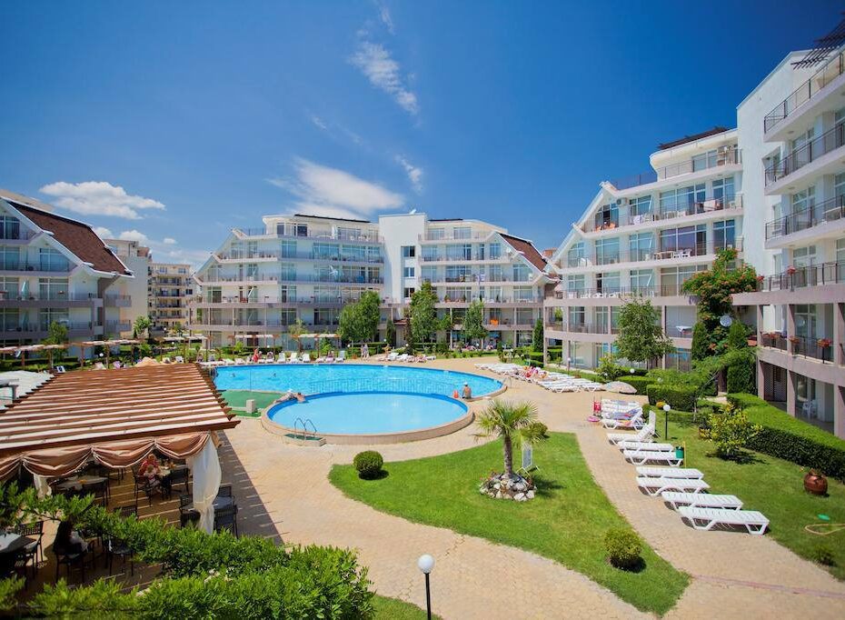 ID 629 Двухкомнатная квартира в комплексе Sun Village в Солнечном берегу 