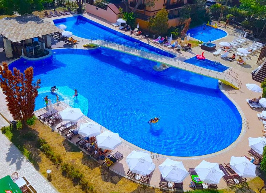 ID 603 басейн - студио в жилищен комплекс Grand Hotel Nirvana в Слънчев бряг