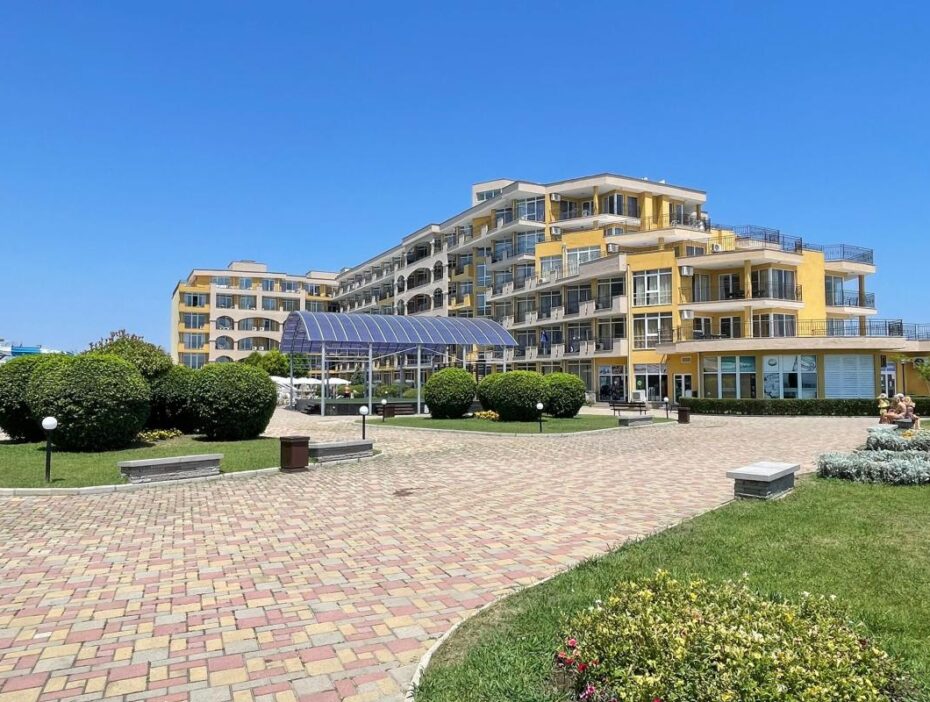 ID 947 Студия в Ахелое с видом на море в комплексе «Midia Grand Resort»