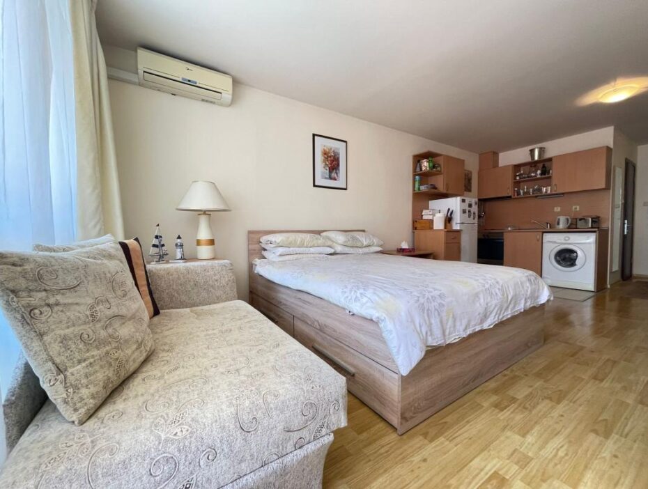 ID 968 Просторная студия в комплексе «Vigo» в Несебре - Apart Estate
