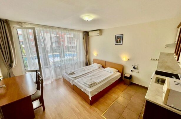 ID 1107 Студия с видом на территорию в комплексе Holiday Fort Noks - Apart Estate