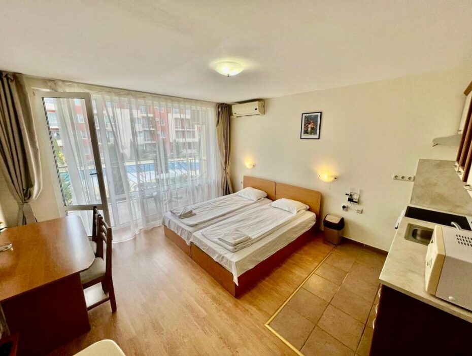 ID 1107 Студия с видом на территорию в комплексе Holiday Fort Noks - Apart Estate
