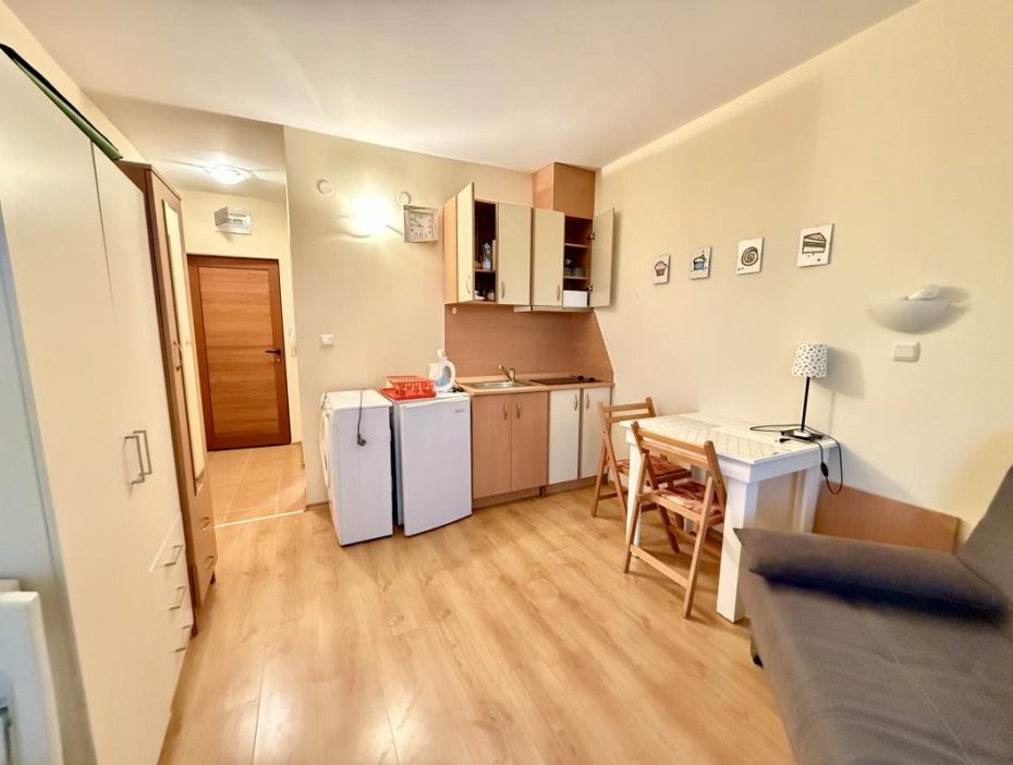 ID 1162 Cozy studio with low maintenance fee in Sunny Beach - for sale