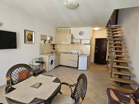Spacious maisonette in Amber complex, Sunny Beach - for sale
